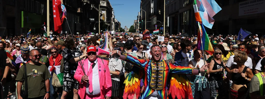 Viktor Orban's Regime Crumbles as 100,000 Defy His Anti-LGBT Tyranny