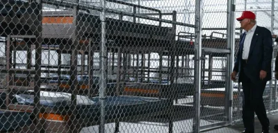 Trump's $450 Million Immigrant Detention Center Sparks Outrage as Federal Funding Stalls