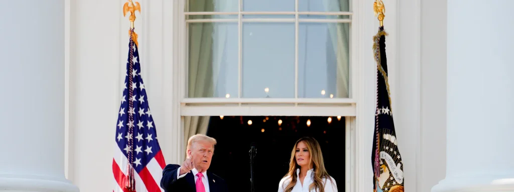 Melania Trump Celebrates Independence Day While Her Husband Slashes $1 Trillion from Medicaid