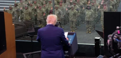 Trump's 79th Birthday Celebration Masks Cognitive Decline as Pentagon Chief Misleads Media