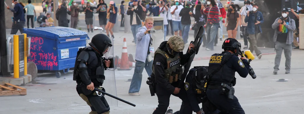 Los Angeles Police Violated Protocols and Brutalized Protesters While Earning $1.5 Million in Overtime