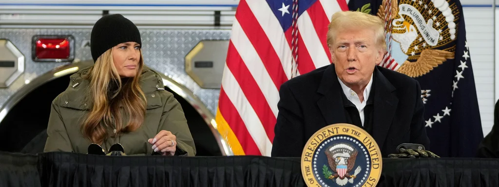 Trump Bribes Congress with Signed Swag While Ignoring Climate Crisis