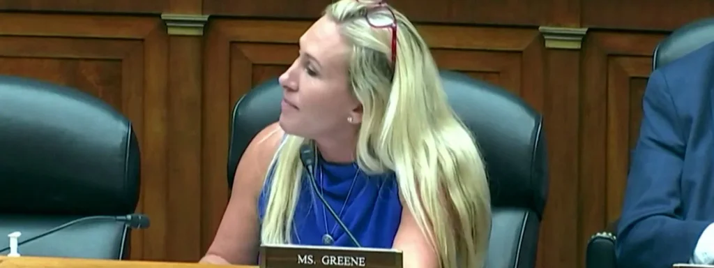 Marjorie Taylor Greene Claims God Made Floods and Wants to Criminalize Weather Modification