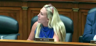 Marjorie Taylor Greene Claims God Made Floods and Wants to Criminalize Weather Modification