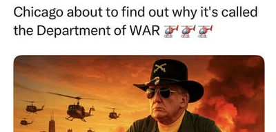 Trump Warns Chicago: "Prepare for a Department of WAR