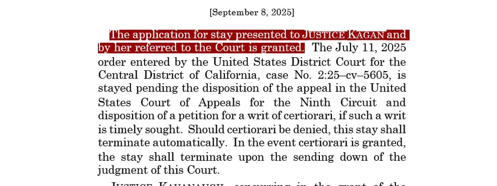 Featured image for: Supreme Court Allows ICE to Resume Major Raids in L.A. Supreme Court Allows ICE to Resume Major Raids in L.A.