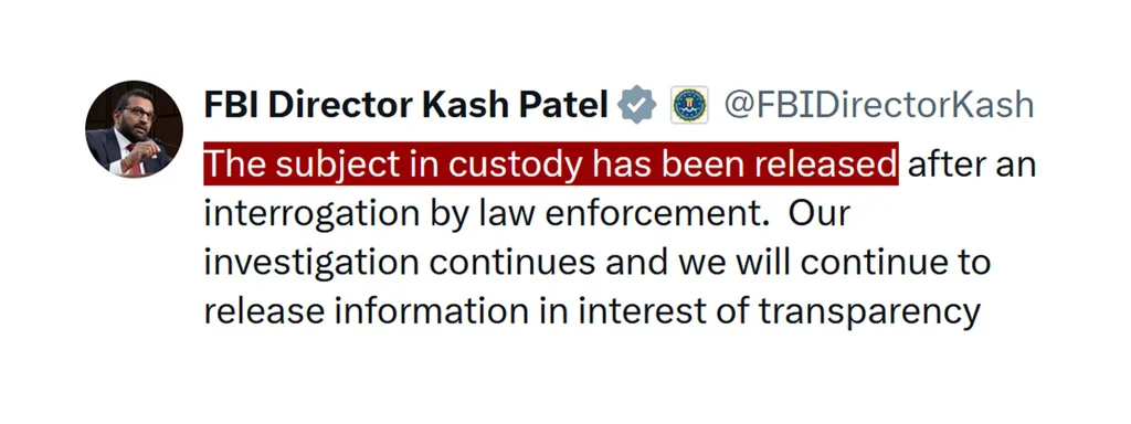 Featured image for: FBI Releases Second Suspect in Charlie Kirk Assassination Case FBI Releases Second Suspect in Charlie Kirk Assassination Case