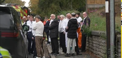 Major incident in Manchester as car rams into crowd, suspect shot