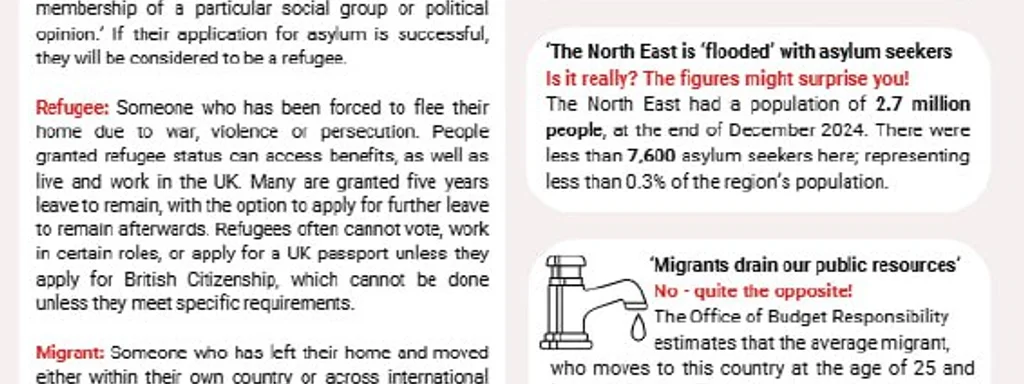UK Police and Crime Commissioners launch 'Migrant Myth Busters' leaflet