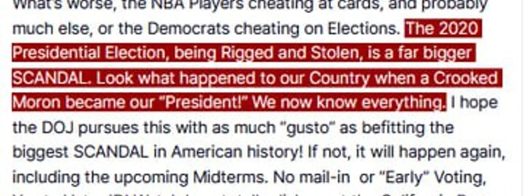 Featured image for: Trump claims 'we now know everything' about rigged 2020 election Trump claims 'we now know everything' about rigged 2020 election