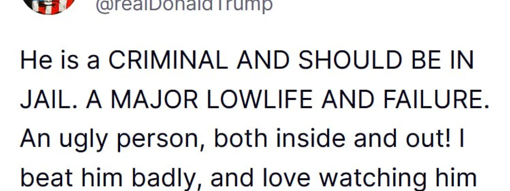 Featured image for: Trump calls Biden a criminal and says he should be in jail Trump calls Biden a criminal and says he should be in jail