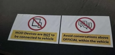 UK's MoD installs anti-eavesdropping stickers in EV fleet to prevent spying