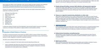 Trump admin's report finds discrimination against porn companies