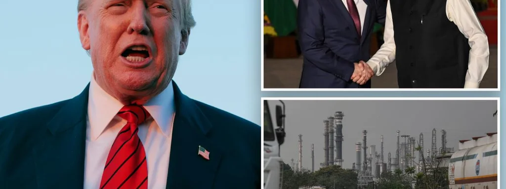 Trump to Hike Tariffs on India Over Russian Oil Reselling Amid Ukraine Crisis