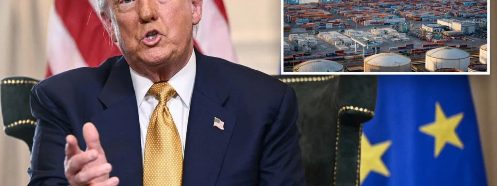 Trump Threatens 35% Tariffs on EU Over $600 Billion Investment Dispute