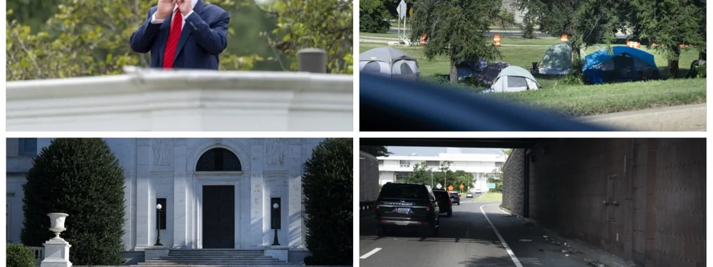 Trump Orders Immediate Evacuation of Homeless from D.C., Promises Housing Far Away