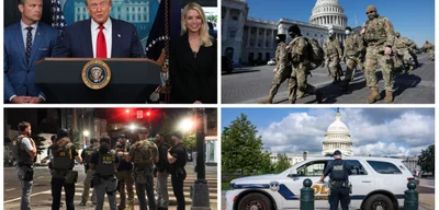 Trump Deploys 800 National Guard Troops, Federalizes D.C. Police Amid Rising Tensions