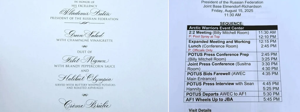Confidential State Documents Found in Anchorage Hotel Detail Trump-Putin Summit Plans