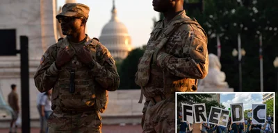Three States Deploy 750 National Guard Troops to Bolster Security in D.C.