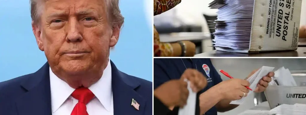 Breaking: Trump Announces Ban on Mail-In Voting Ahead of 2026 Elections