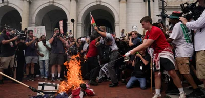 Trump Reveals New Order to Target Offenders Burning American Flag