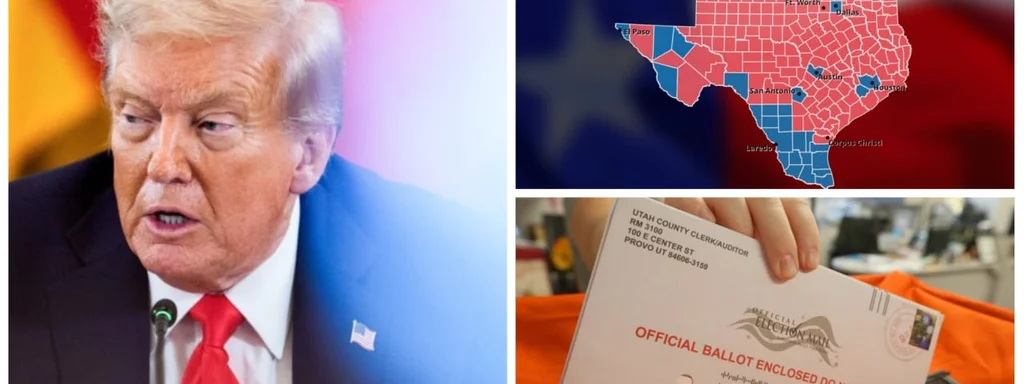 Trump Praises Texas for Adding 5 House Seats, Demands End to Mail-In Voting