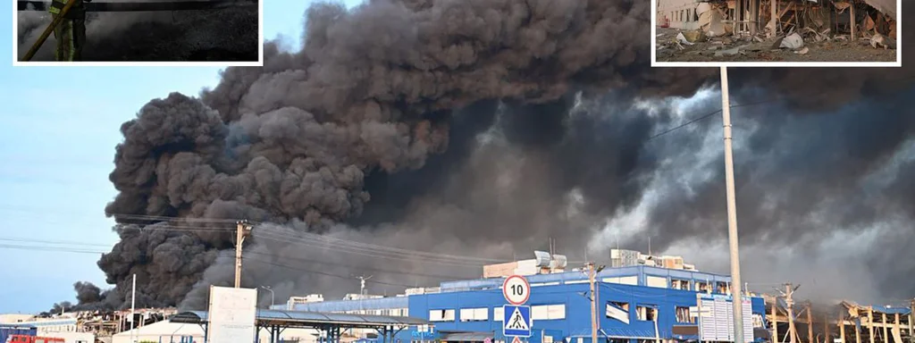 Breaking: Russian Missile Strike on American Factory Injures 19 in Ukraine