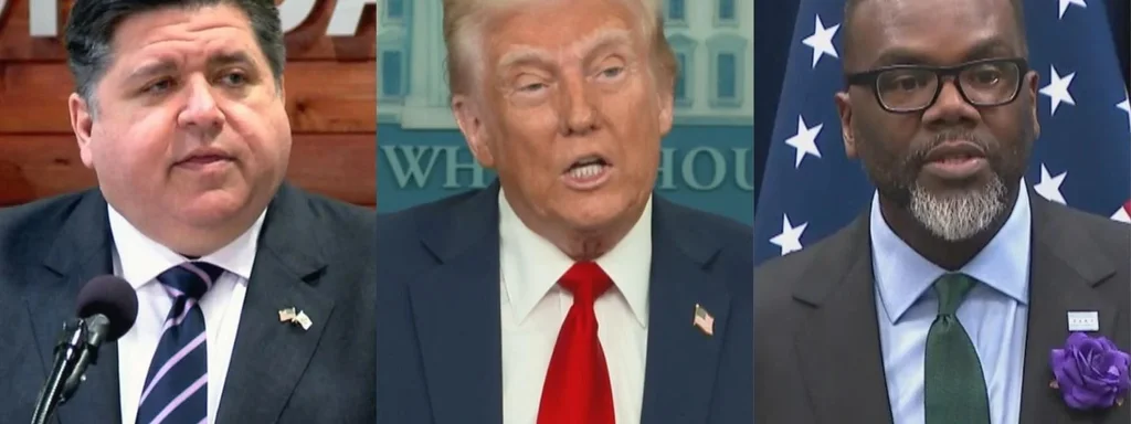 Amid Crime Decline, Pritzker Slams Trump's Threat to Deploy Guards