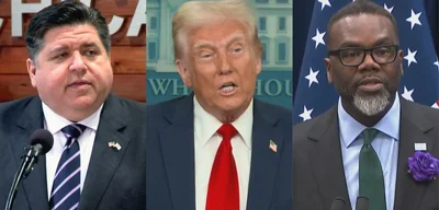 Amid Crime Decline, Pritzker Slams Trump's Threat to Deploy Guards