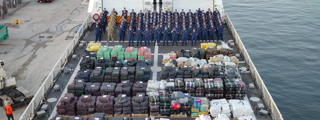U.S. Coast Guard Seizes 34.5 Tons of Narcotics in Major Drug Bust