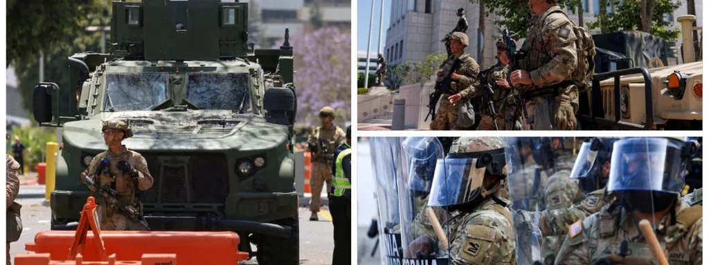 National Guard Leaders Warn Against Troop Deployment in Los Angeles