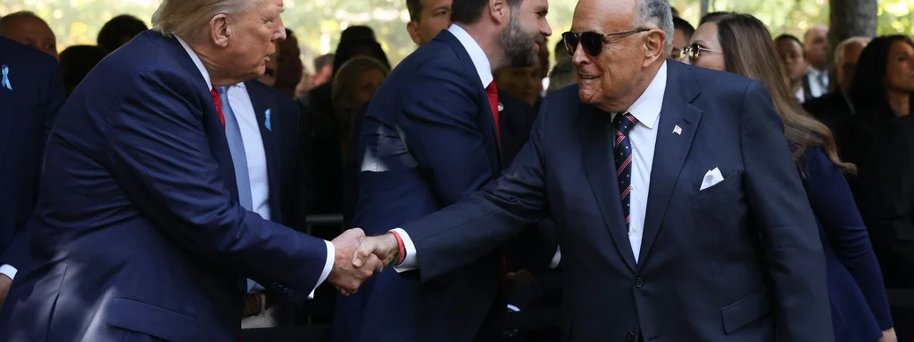 Trump Awards Giuliani Presidential Medal of Freedom Amid Injuries
