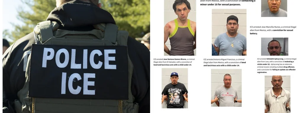 ICE Arrests 10 Convicted Sex Offenders in California Crackdown