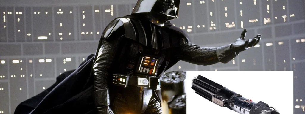 Featured image for: Darth Vader's Iconic Lightsaber Fetches Record $3.6 Million at Auction Darth Vader's Iconic Lightsaber Fetches Record $3.6 Million at Auction
