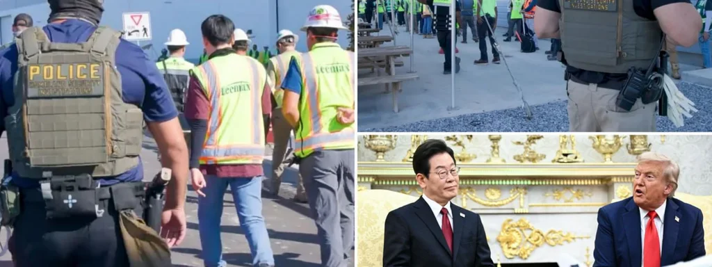 Featured image for: South Korea Secures Release of Citizens Arrested in U.S. Raid South Korea Secures Release of Citizens Arrested in U.S. Raid