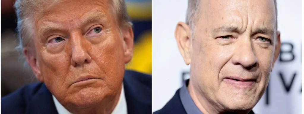 Featured image for: Trump Applauds Cancellation of Hanks' Award Ceremony at West Point Trump Applauds Cancellation of Hanks' Award Ceremony at West Point