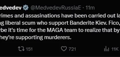 Kirk's Murder Sparks Controversy as Medvedev Blames Ukraine Support