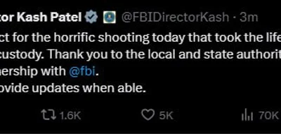 Charlie Kirk's Alleged Killer Captured by FBI in Utah Shooting