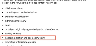 UK's Online Safety Act Labels Immigration Criticism as 'Harmful,' Threatening Free Speech