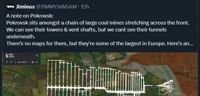 Ukrainian Forces May Utilize Underground Mines to Sustain Southern Frontlines