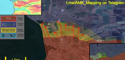 Russian Forces Capture Plavni, Threatening Supply Lines as They Advance Toward Zaporozhzhia