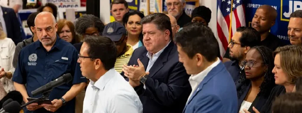 Dozens of Texas House Democrats Flee to Chicago to Block GOP Redistricting Plan