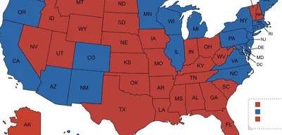 2028 Governors' Map Forecasts Unprecedented Political Polarization Across U.S.