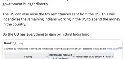 US Remittances to India at Risk: H-1B Visa Cuts Could Sink Indian Revenue
