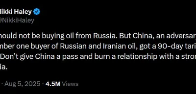 Nikki Haley Urges Trump to Preserve India Relations Amid Tariff Threats