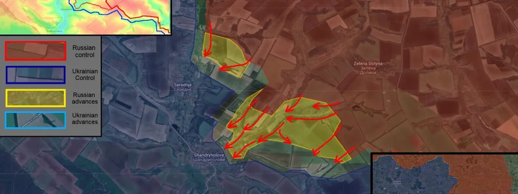 Russian Forces Capture Key Positions Near Shandrygolovo, Threatening Ukrainian Defense