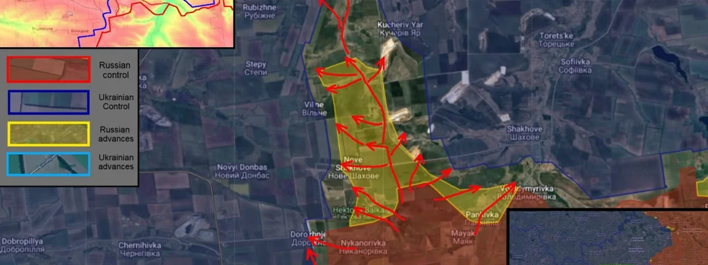 Russian Troops Advance 7 km, Threatening Key Ukrainian Supply Route Near Kramatorsk