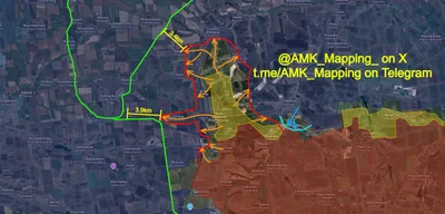 Russian Forces Capture Key Villages Near Dobropillya, Threatening Strategic Highway