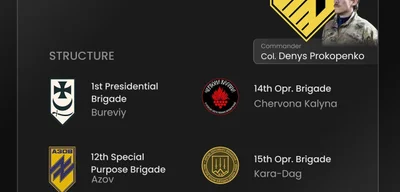 Ukraine's 1st National Guard Corps Deployed to Defend Against Russian Advances in Eastern Front