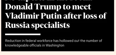 Trump Administration Purges Controversial Russia Desk Staff, Sparks Diplomatic Fallout